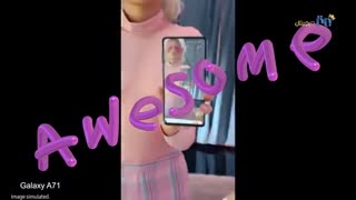 ویدئوی جالب گوشی سامسونگ مدل Galaxy A71