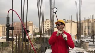 فیلم جوشکاری ستونهای میلگرد با فورجینگ سر به سربسر