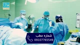 جایگذاری تاندون قدامی زانو به روش آرتروسکوپی (حین عمل)