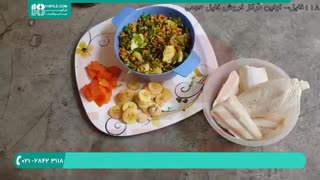 پخت غذای نرم برای عروس هلندی و طوطی سانان