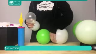 آموزش تزئینات عروسی با بادکنک