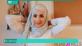 آموزش بستن  شال  و روسری