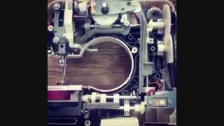 فیلم نحوه کار  مکانیکی چرخ خیاطی