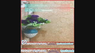 کاهگل مقاوم و ضد آب - اجرای غرفه  نمایشگاه هنری در باغ هنر شیراز- کاهگل ضد آب - کاهگلی