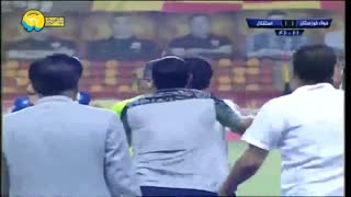 خلاصه بازی فولاد خوزستان 2 - استقلال تهران 1