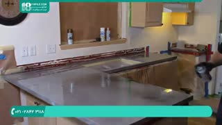 ترمیم و اپوکسی تخته قدیمی پوسیده شده