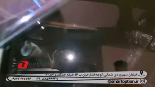 اسمارت آپشن. نصب سولار شیشه جلو تیگو