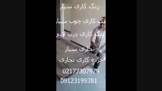 رنگ کاری سیار درب های رنگ شده توسط نقاش ساختمان 09123199381