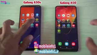 مقایسه ی دو گوشی A50 و A50s