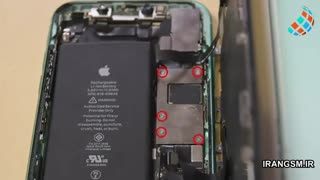 آموزش تعویض باتری آیفون 11 در IRANGSM.IR