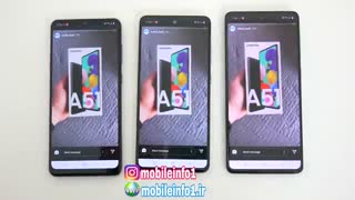 مقایسه ی سرعت سه گوشی گلکسی A71 و A51 و A31