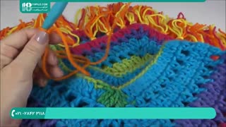 آموزش بافت پانچو و شنل تورتوری