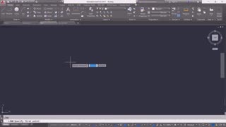 ترسیم خط دارای زاویه در اتوکد