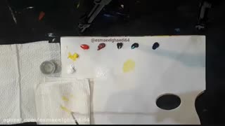 تینر و نفت با رنگ چه میکنند؟ (آموزش رنگ و روغن)