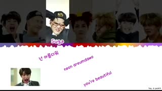 وقتی رپ لاین و ووکال لاین I Need U  رو به جای هم میخونن ><