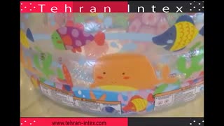 استخر بادی کودک طرح آکواریوم