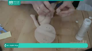 آموزش گام به گام ساخت عروسک روسی  دخترانه