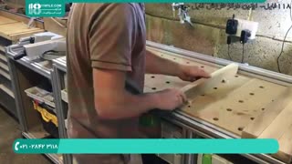 طراحی و ساخت میز کوچک رزینی برای مبل