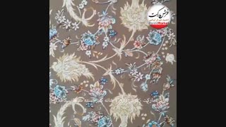 فرش شیما نسکافه ای 1200شانه - فرش مارکت -فرش کاشان