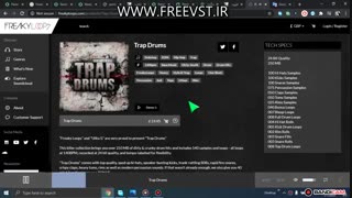 Freaky.Loops.Trap.Drums.WAV دانلود لوپ و سمپل درام ترپ