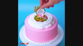 ترفند تزئین کیک های قشنگ