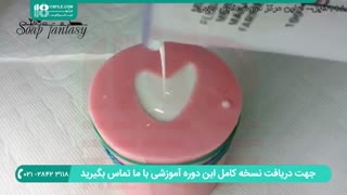 طرز ساخت صابون فانتزی به شکل آدم برفی