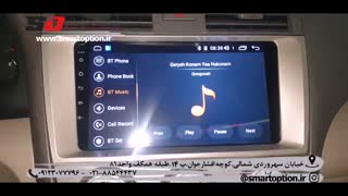 مانیتور اندروید فابریک VOXX تویوتا کمری