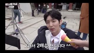 مصاحبه ویژه نامواکترز با جونگی در پشت صحنه عکسبرداری palace 3D