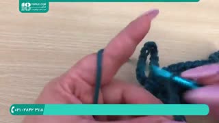 آموزش بافت شال و کلاه بافتنی شیک زنانه