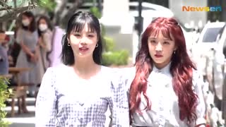 ویدیو منتشر شده از یوکی و سوجین در راه ورود به استدیو KBS برای ضبط برنامه Idol on Quiz