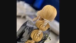 شینیون موی بلند