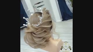 آموزش شینیون عروس