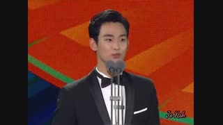 حضور کاپل سریال کره ای مشکلی نیست که خوب نباشی It's Okay to Not Be Okay { کیم سو هیون ♥ سئو یه جی } در جشنواره بک سانگ Baeksang