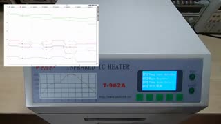 کوره هوای گرم 1500W کشویی مدل T962A