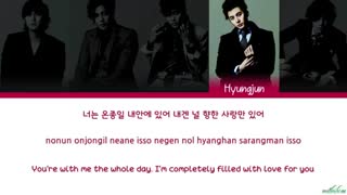 SS501 - "Everything" Lyrics [Color Coded Han/Rom/Eng]