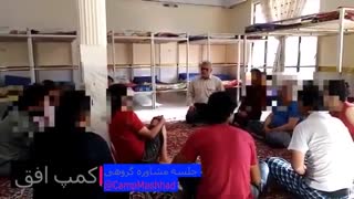 جلسه مشاوره روان درمانی گروهی - مشهد مرکز درمان کمپ ترک اعتیاد مواد مخدر آقایان بهزیستی