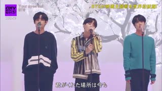 اجرای آهنگ your eyes tell از BTS با زیرنویس فارسی