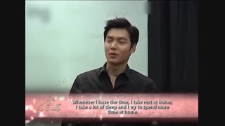 مصاحبه لی مین هو اوپا با زیرنویس