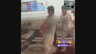 تفریحات سالم ایرانیها در روزهای قرنطینه :))