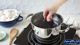 فروشگاه ابزار و کالای سیمرغ - معرفی محصولات -هولدر و نگهدارنده تخم مرغ مدل پنگوئن HHT-001