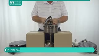 تمیز کاری پنکه سقفی و تعویض مخزن پلاستیکی