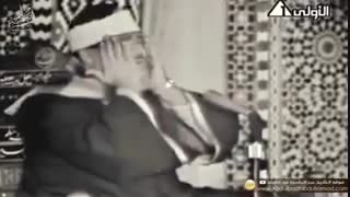 قرائت سوره طارق توسط استاد عبدالباسط عبدالصمد در مسجد امام حسین(ع) سال 1965