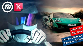 بهترین Stig Laps با فراری 488 Pista، پورشه تایکان و تویوتا سوپرا در Top Gear