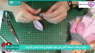 آموزش گام به گام دوخت عروسک روسی دخترانه