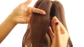 آموزش مدل مو دخترانه شینیون توری دار- مومیس مرجع و مشاور مو