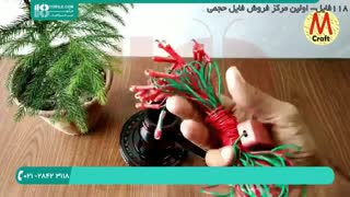 آموزش ساخت آبنما تزئینی با چراغ LED و ظروف یکبار مصرف