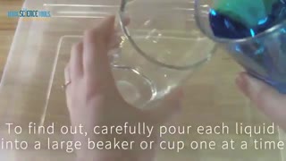 Liquid Density Experiment | Easily Conduct this Experiment at Home!