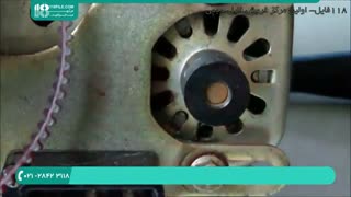 روش تعویض تسمه ی چرخ خیاطی صنعتی