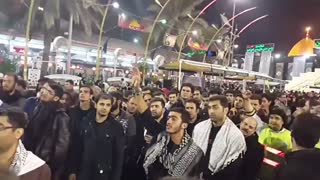 مداحی شهید مدافع امنیت امیرحسین محمد علیخانی در بین الحرمین