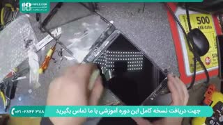 آموزش تعمیر تاچ اسکرین تبلت و گوشی اپل